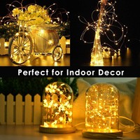 USB girlanda żarówkowa Led Light 5M/10M/20M Telecontrol 8 tryb zdalnego sterowania światła Fairy girlandy ślub boże narodzenie świąteczne dekoracje lampy 6